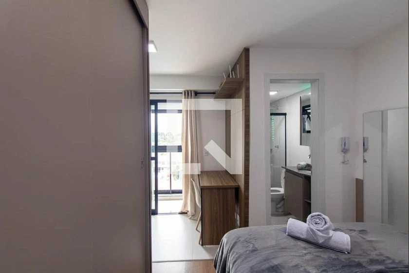 Studio with 1 bedroom and a balcony — photo 6