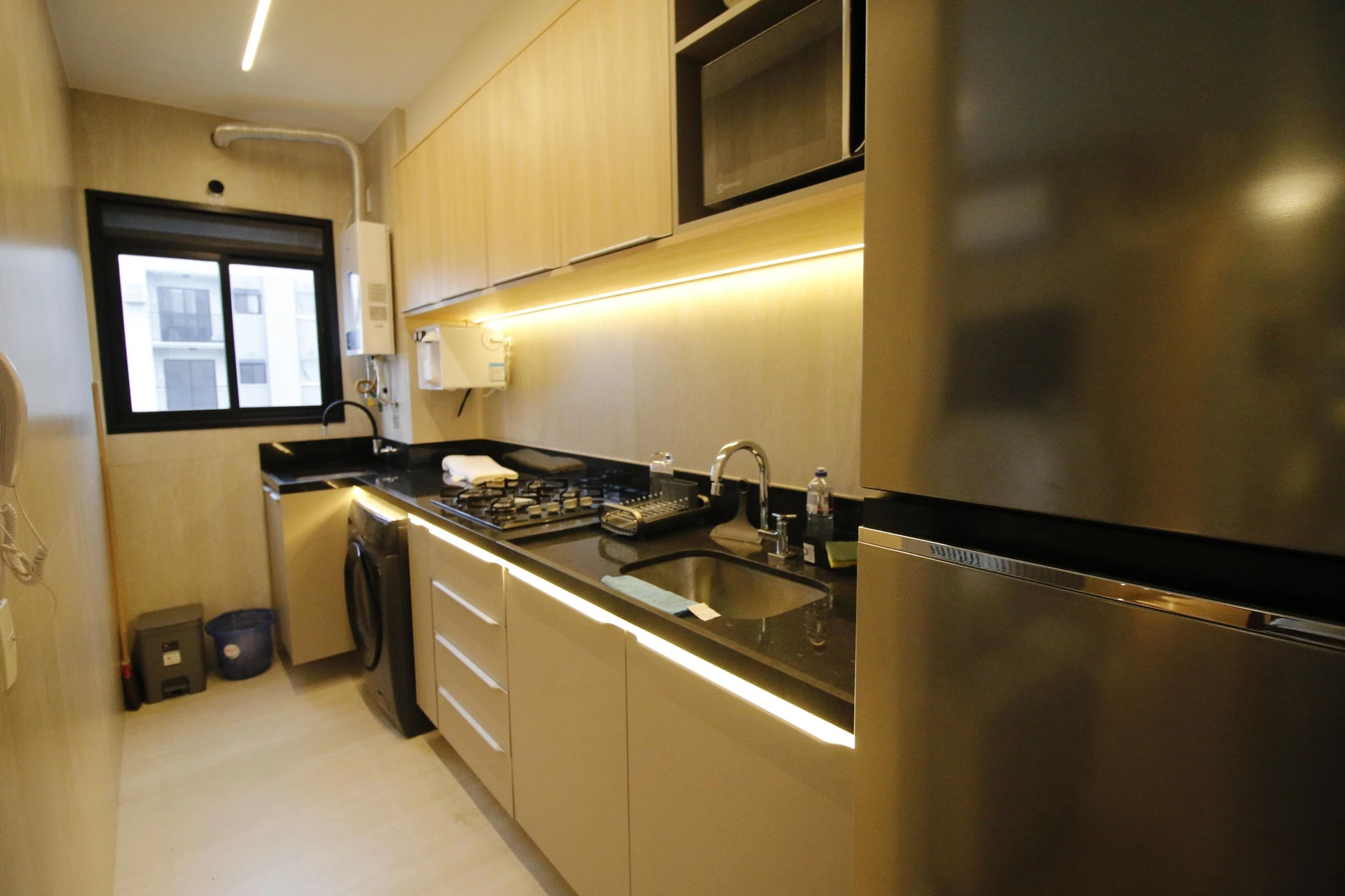 Washing machine in a 2-bedroom apartment, 41 m² — photo 2