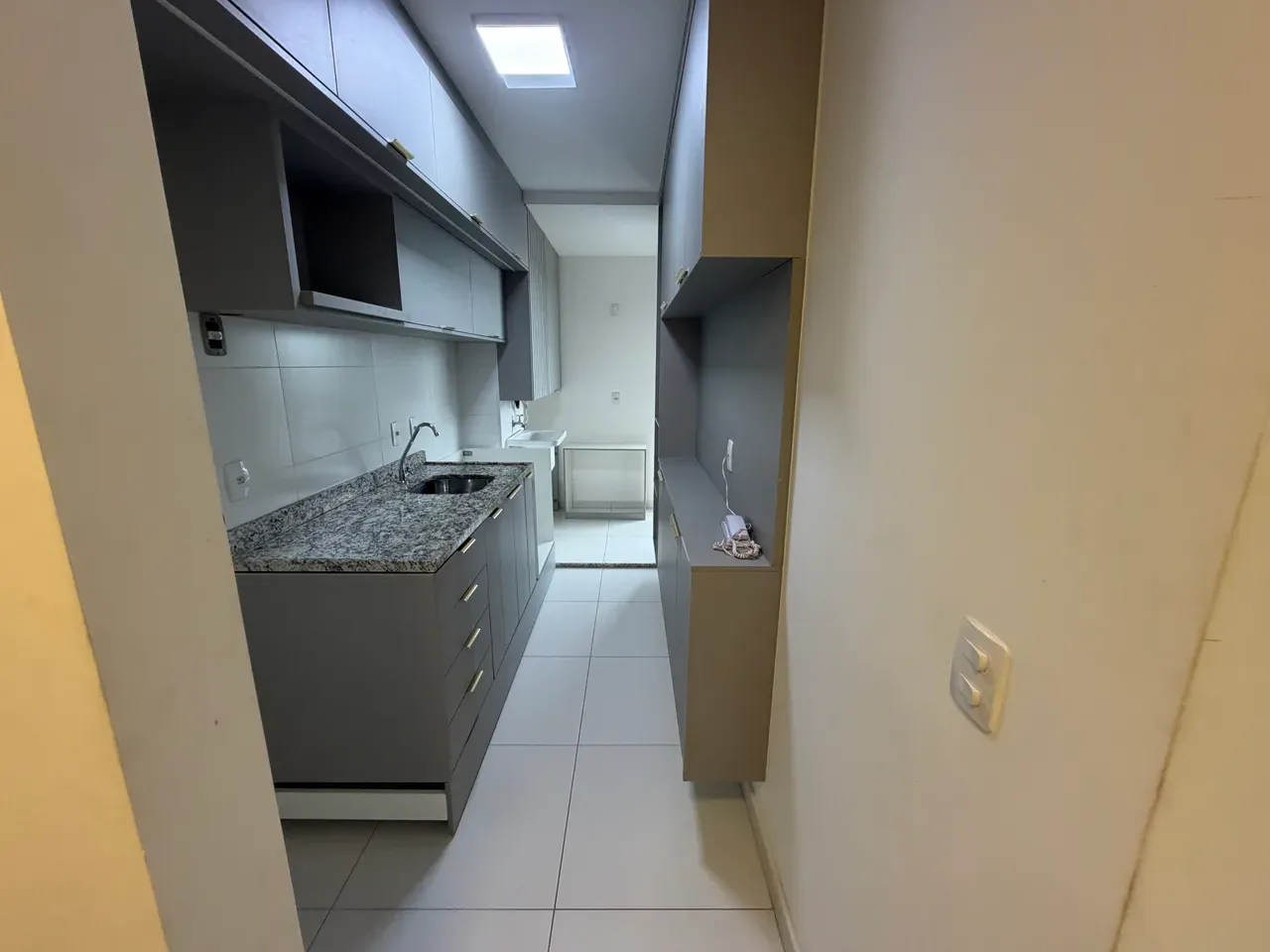 Wood or laminate floors in a 3-bedroom apartment, 69 m² — photo 2