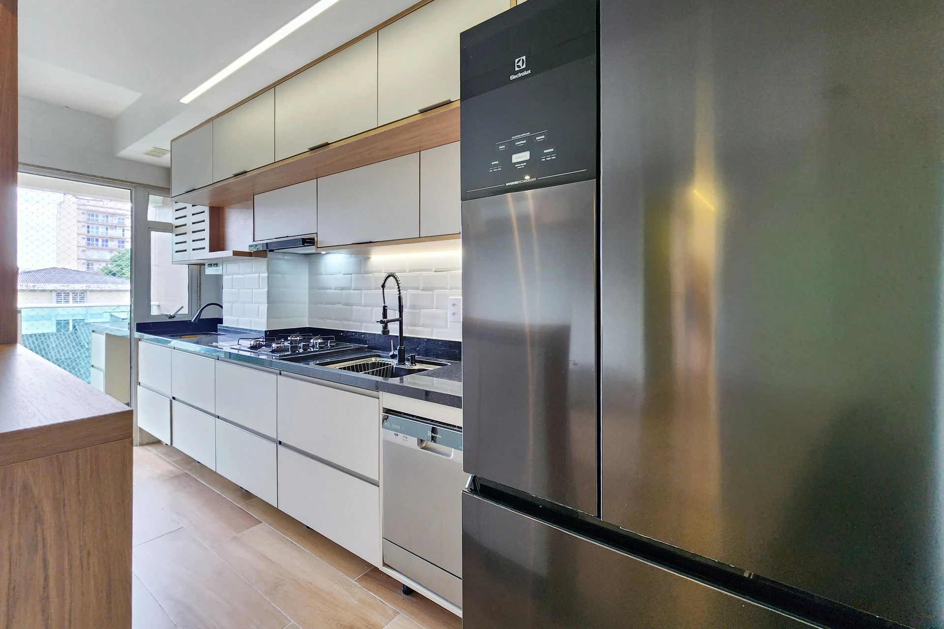 Furnished apartment, 66 m², with a dishwasher — photo 13