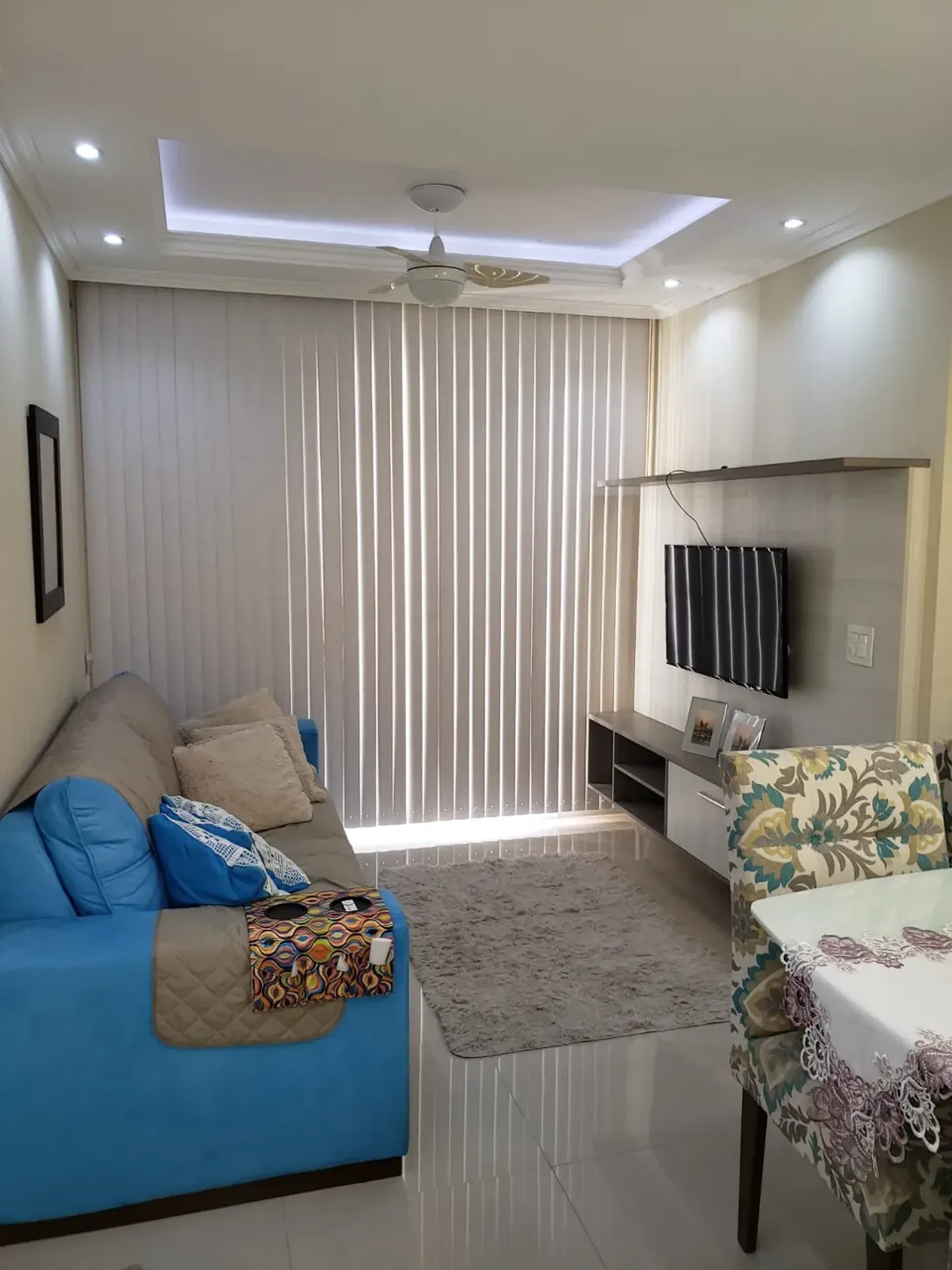 Furnished apartment, 51 m², with a washing machine