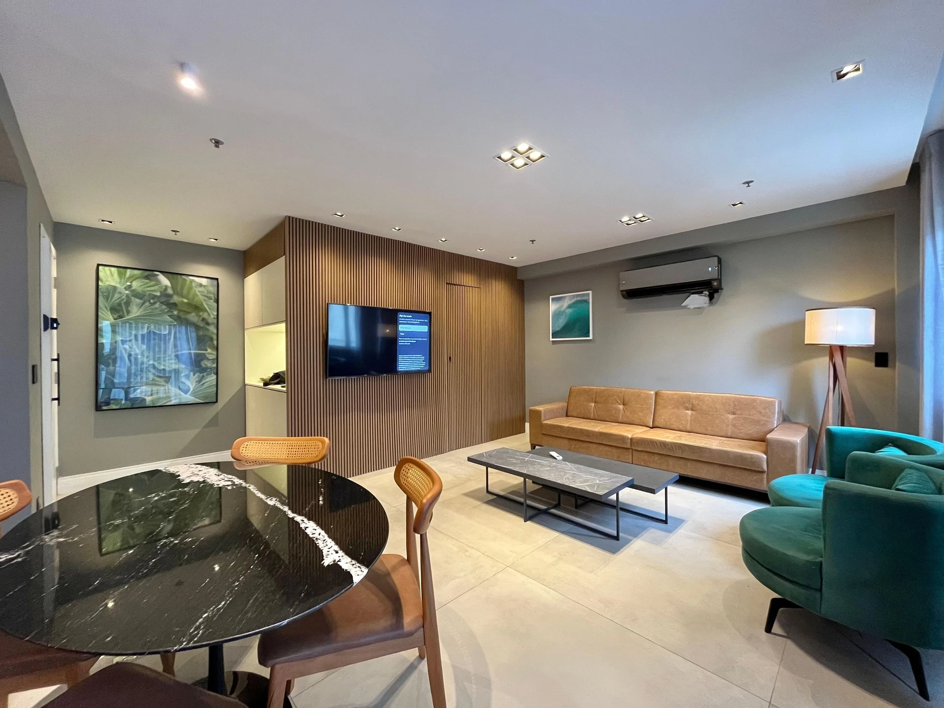 Furnished apartment, 72 m², with a washing machine — photo 11