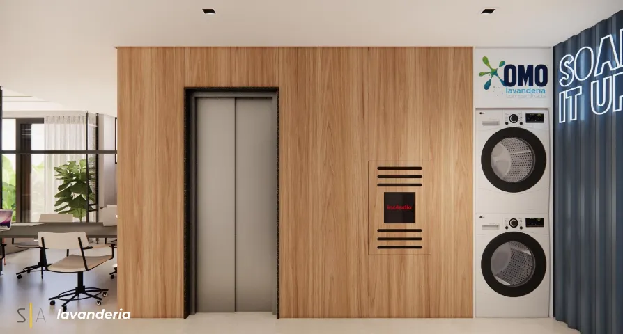 Furnished apartment, 19 m², with a washing machine — photo 7