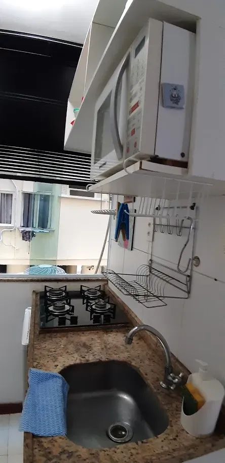 Home office in a one-bedroom apartment, 20 m²