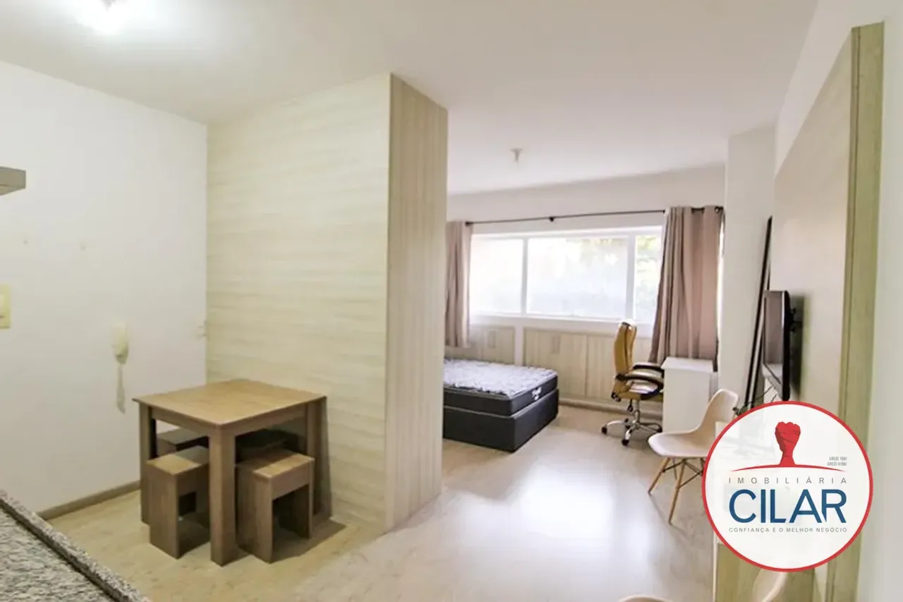 Furnished studio apartment with 1 bedroom and 46.68 m²