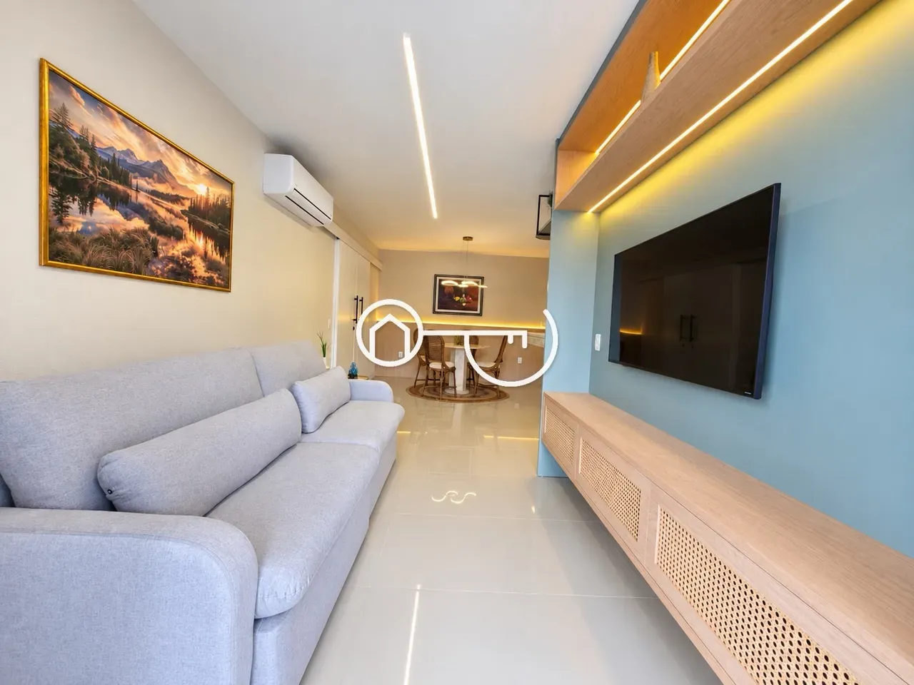 Furnished apartment, 93 m², with a mountain view — photo 34