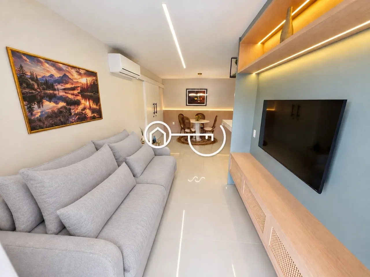 Furnished apartment, 93 m², with a mountain view — photo 39