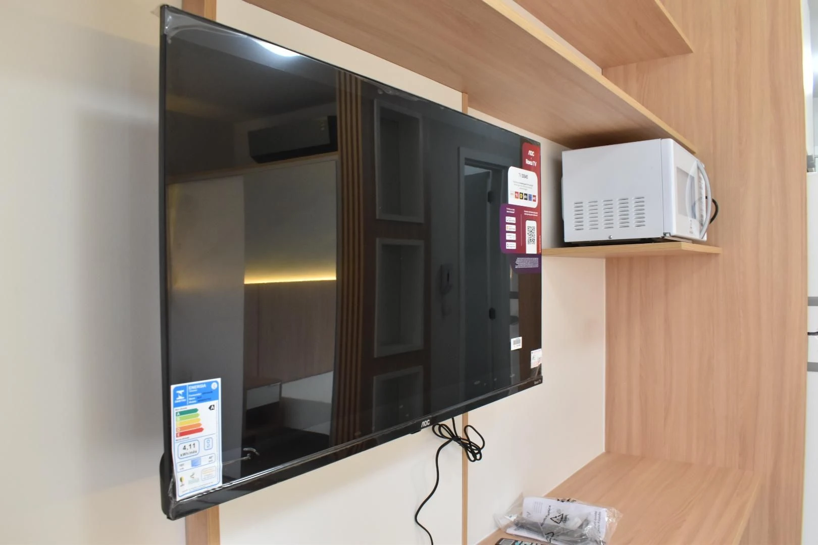 Monoambiente amueblado, 29 m², con balcón cerrado con vidrio — photo 14