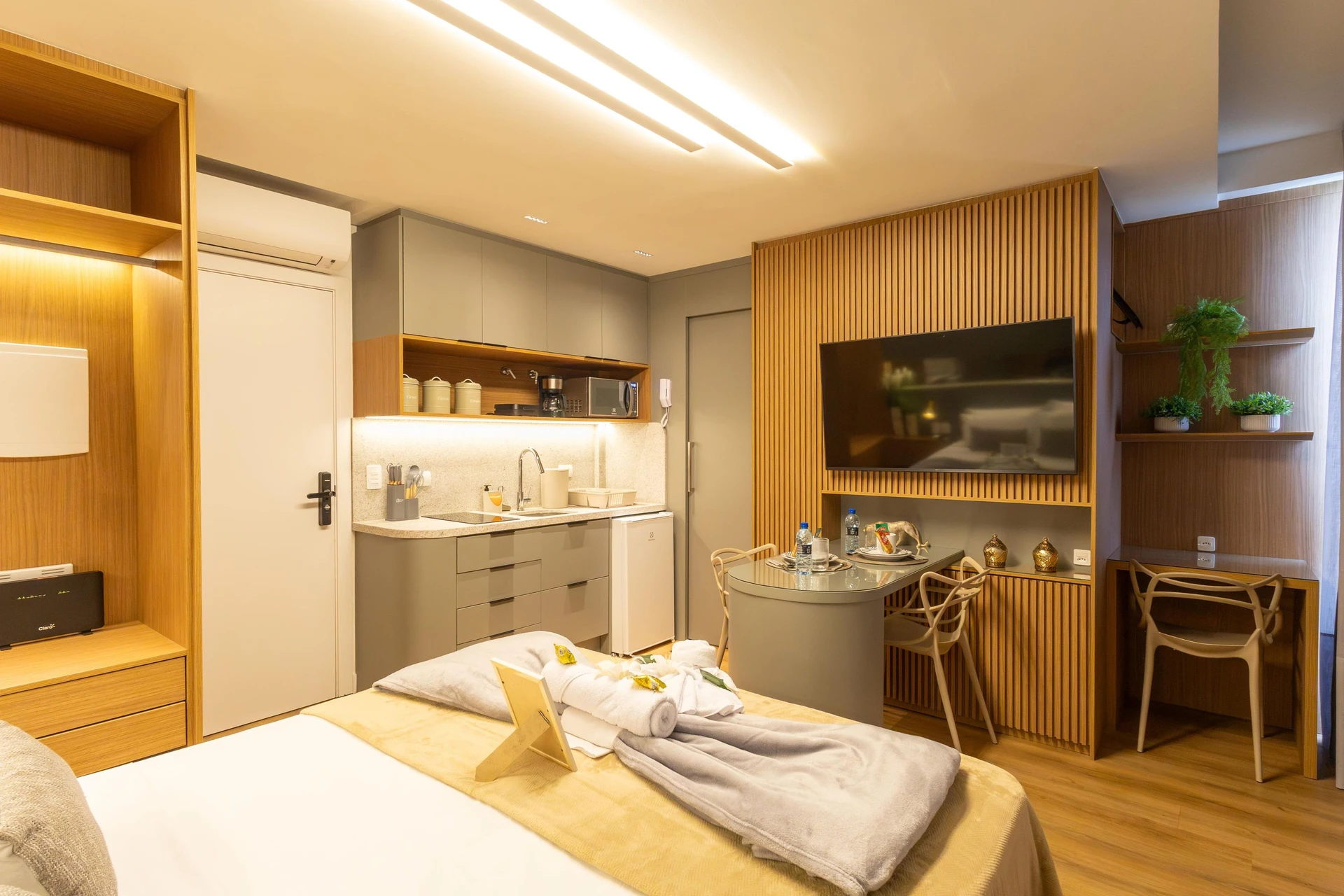 Studio mobiliado, 24 m², com máquina de lavar — photo 27