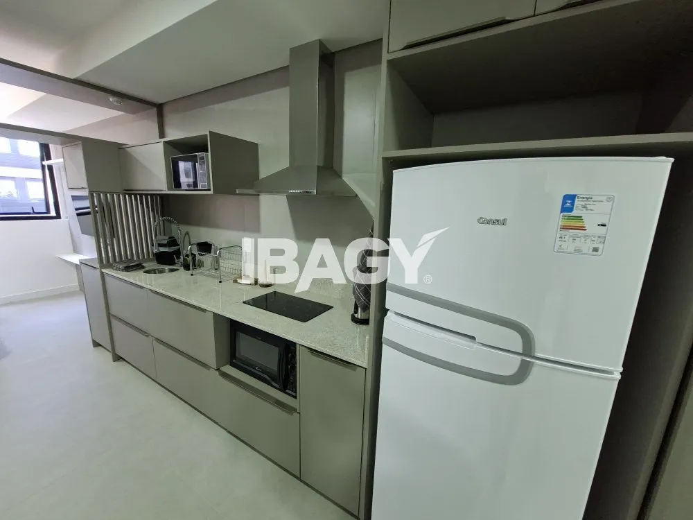 Furnished studio with a glass-enclosed balcony — photo 49