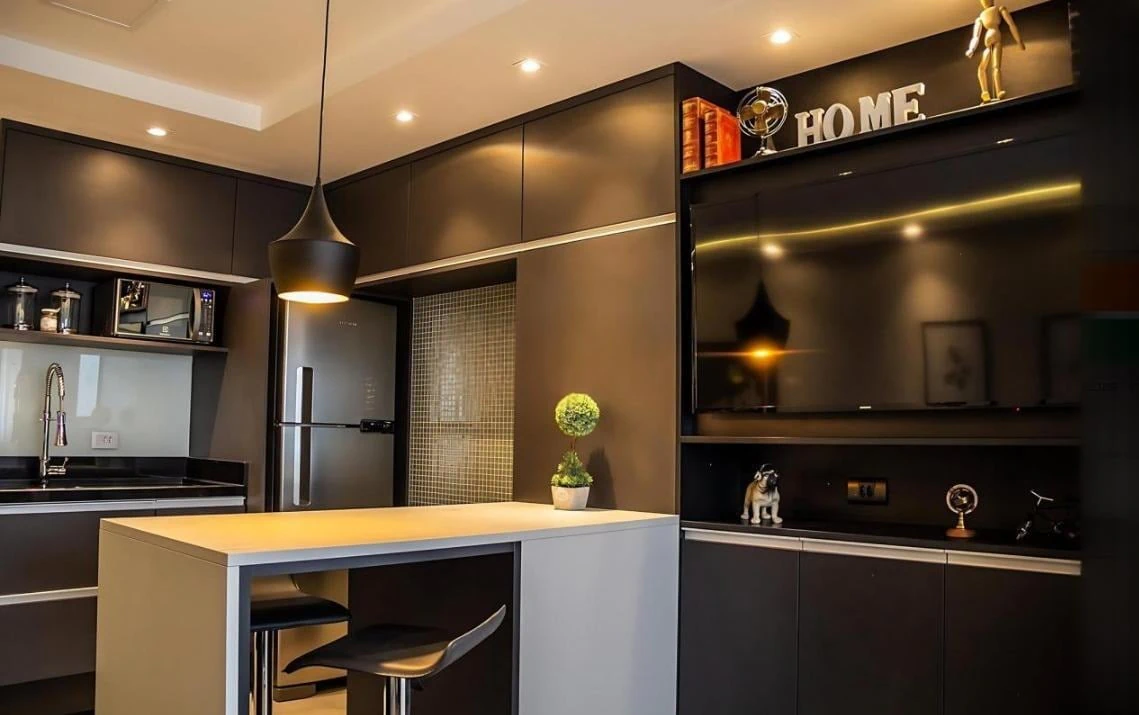 41 m² apartment with a dryer and a washing machine — photo 4