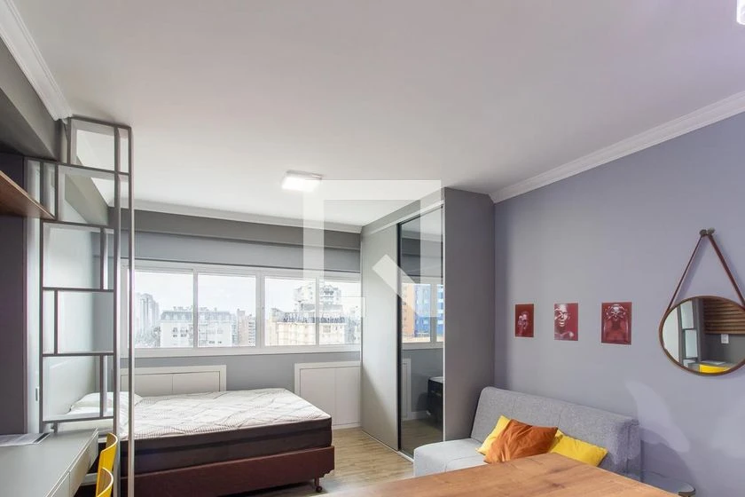 Studio mobiliado com cozinha aberta e 1 quarto — photo 7