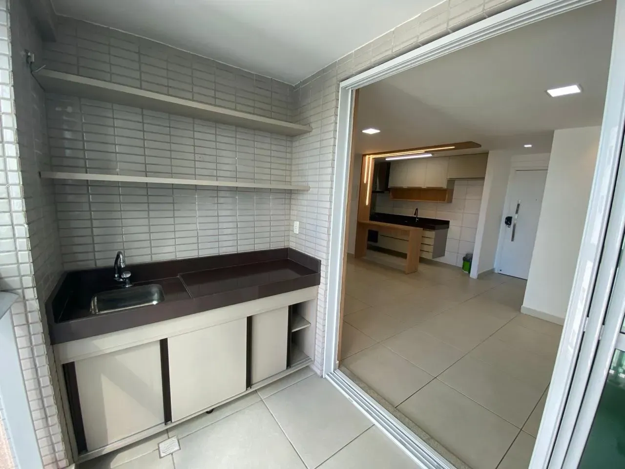 Glass-enclosed balcony in a 2-bedroom apartment, 72 m² — photo 12