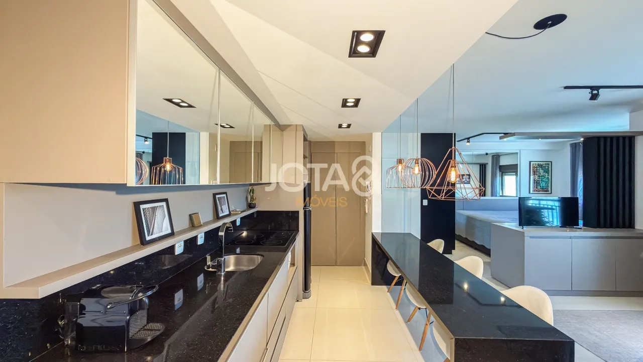 Apartamento mobiliado de 1 quarto (85 m²) com varanda — photo 2