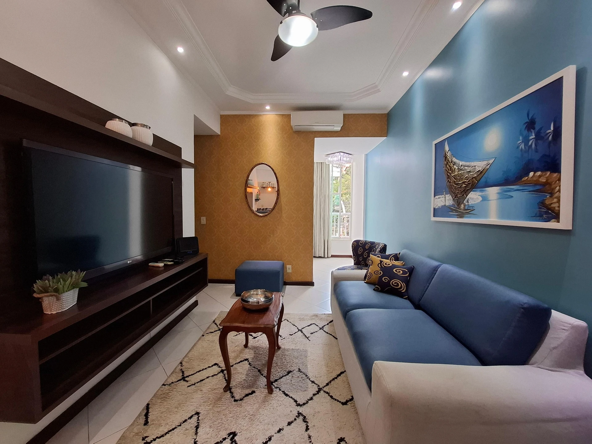 1 quarto e máquina de lavar: apartamento de 43 m² — photo 3