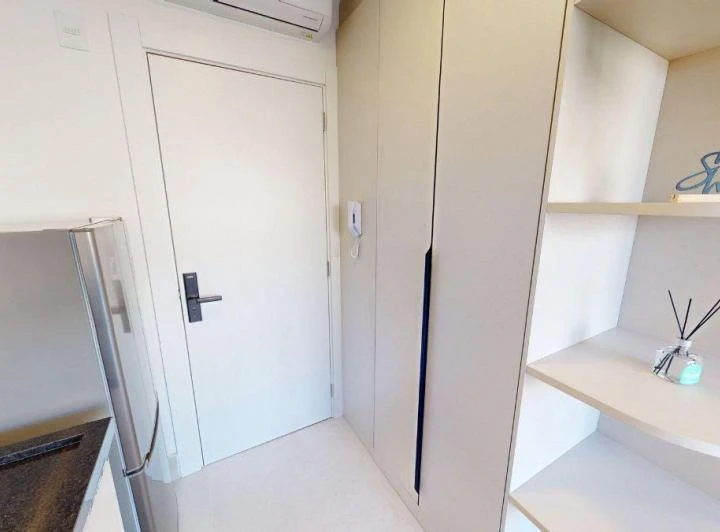 Apartamento mobiliado de 30 m² com 1 quarto e varanda — photo 8