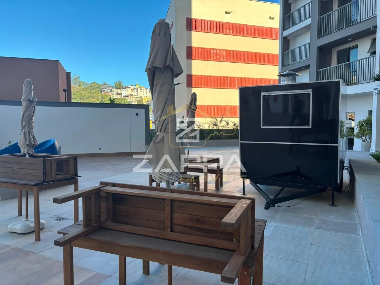 Apartamento de 1 quarto com máquina de lavar e varanda — photo 5