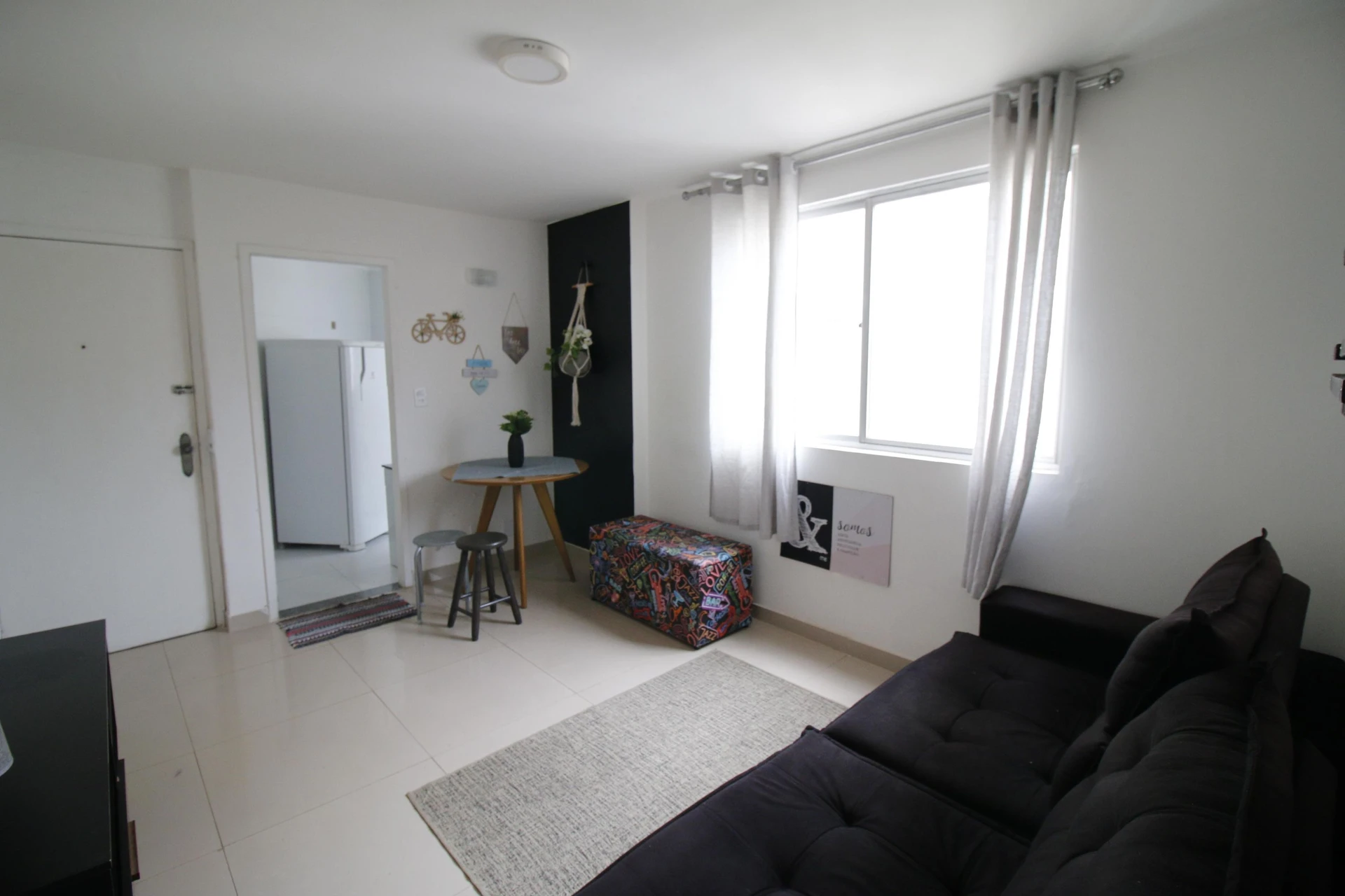 1 quarto e máquina de lavar: apartamento de 38 m² — photo 4