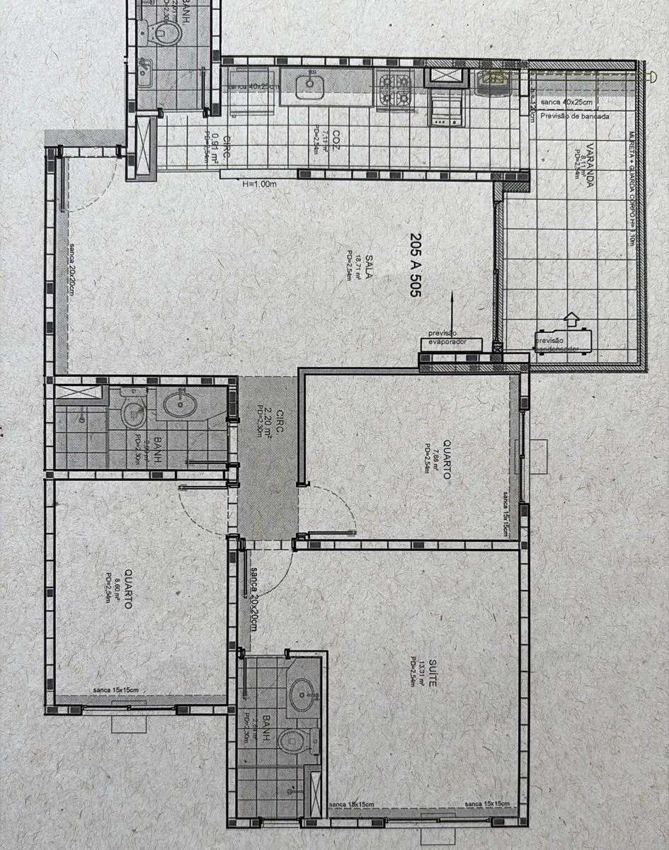 3-bedroom apartment, 1 with its own bathroom, 85 m² — photo 29