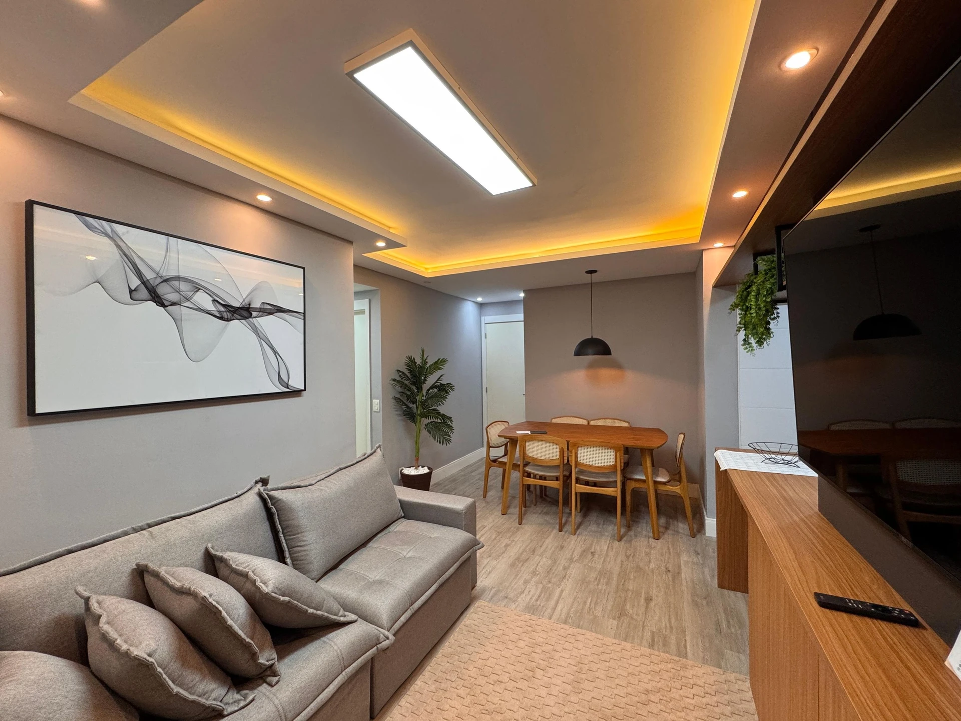 2 quartos e varanda envidraçada: apartamento de 65 m² — photo 9