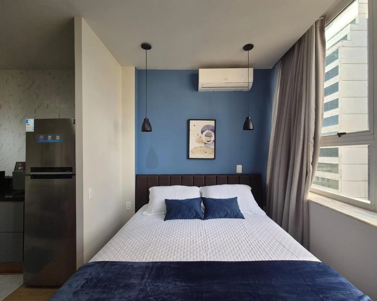 Furnished apartment, 30 m², with a washing machine — photo 8