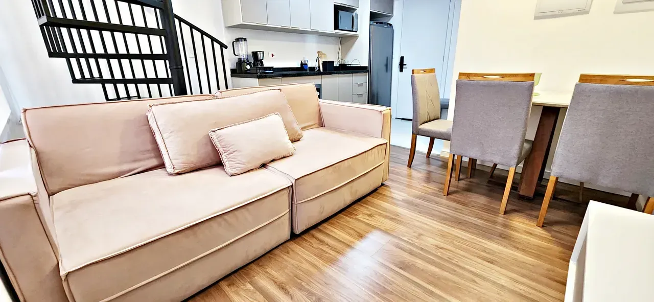 Furnished duplex apartment with 1 bedroom and 2 bathrooms — photo 4