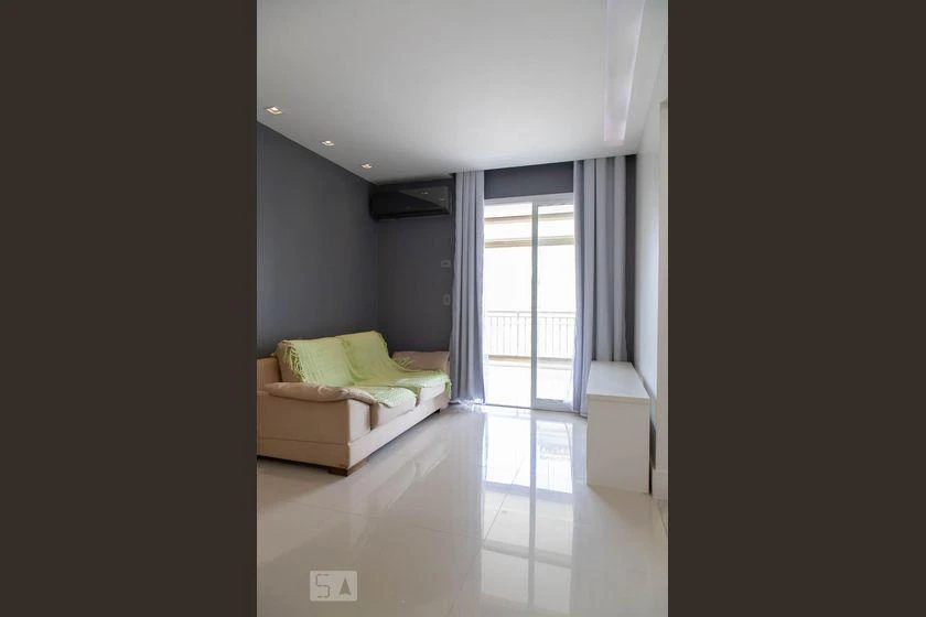 Apartamento mobiliado em condomínio com academia