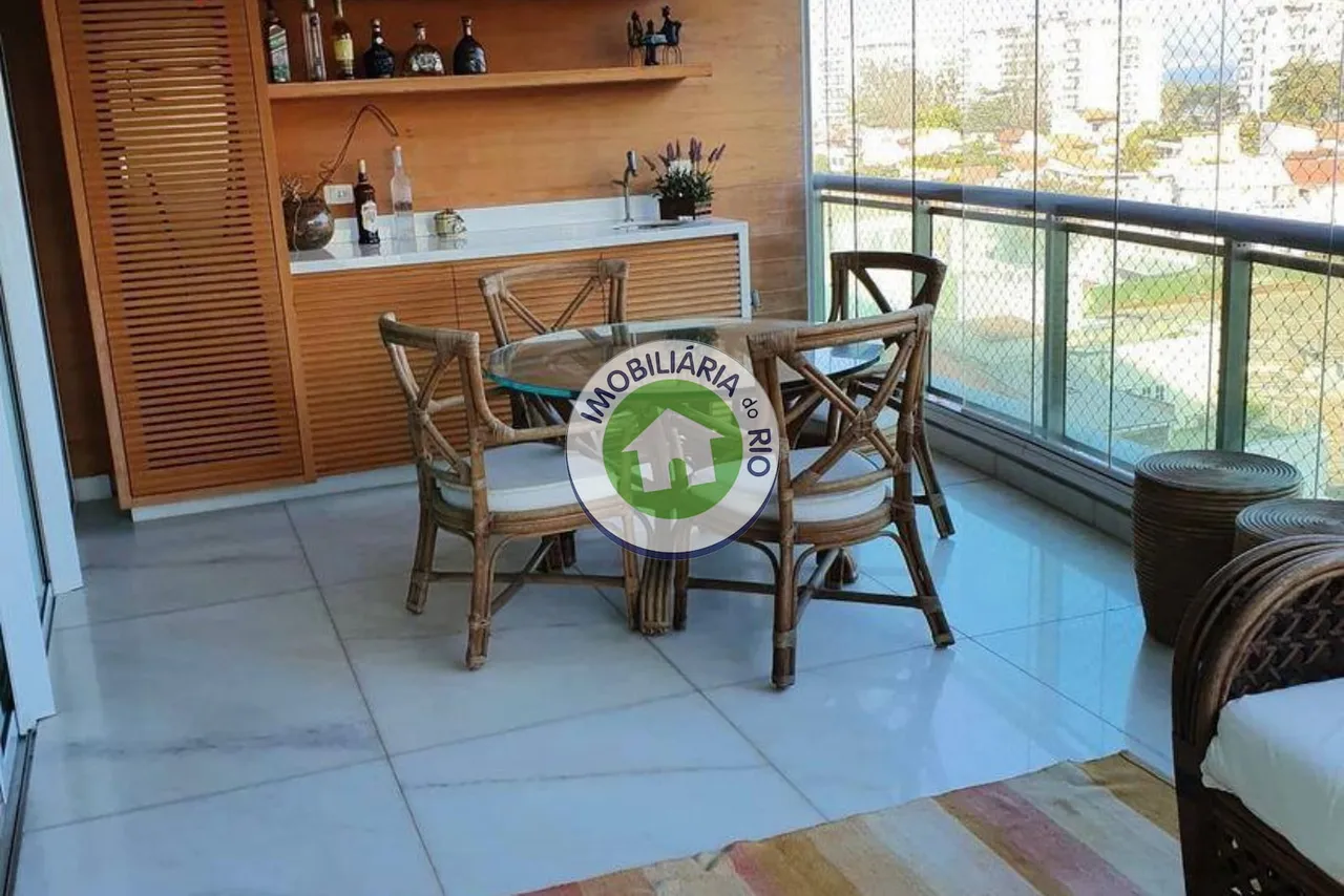 Furnished 3-bedroom apartment with 290 m² and 4 parking — photo 4