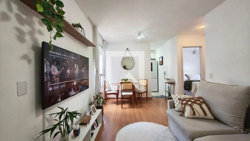 Furnished apartment, 44 m², with a washing machine — photo 7