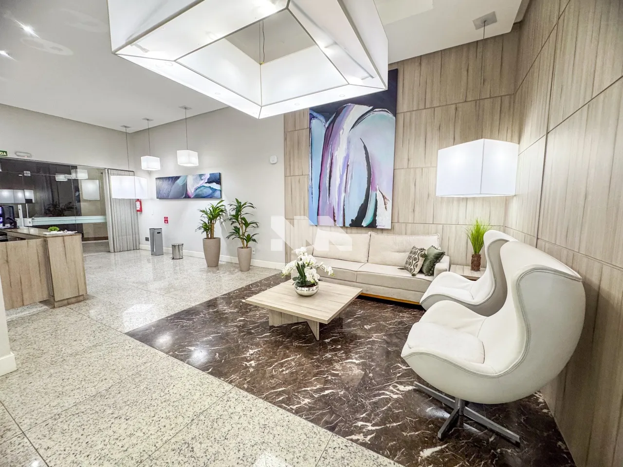 Furnished apartment with an open-plan kitchen and 1 parking spot