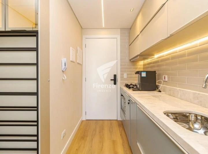 Furnished apartment with 1 bedroom and open-plan kitchen — photo 8