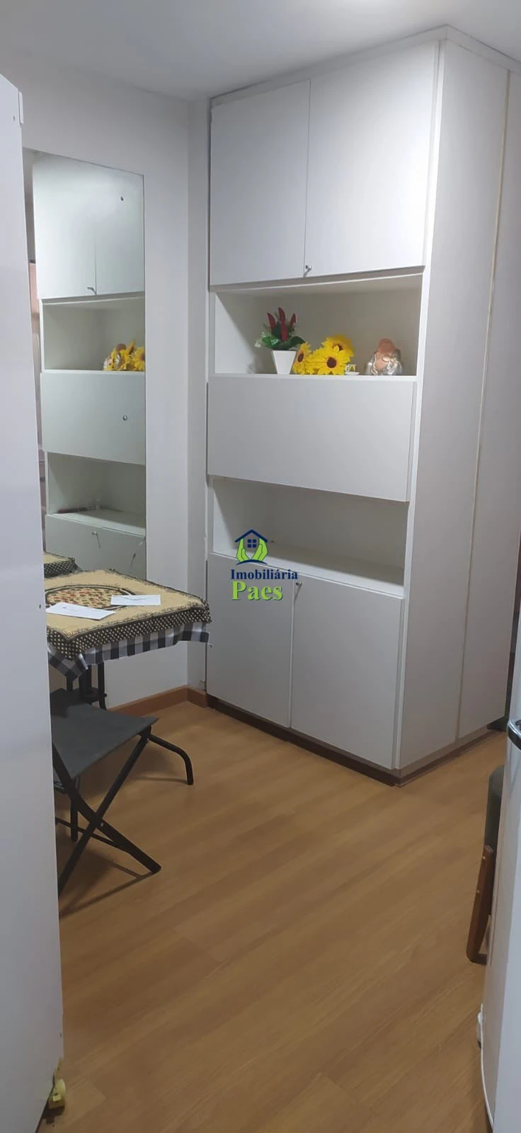 Washing machine in a one-bedroom apartment, 28 m²