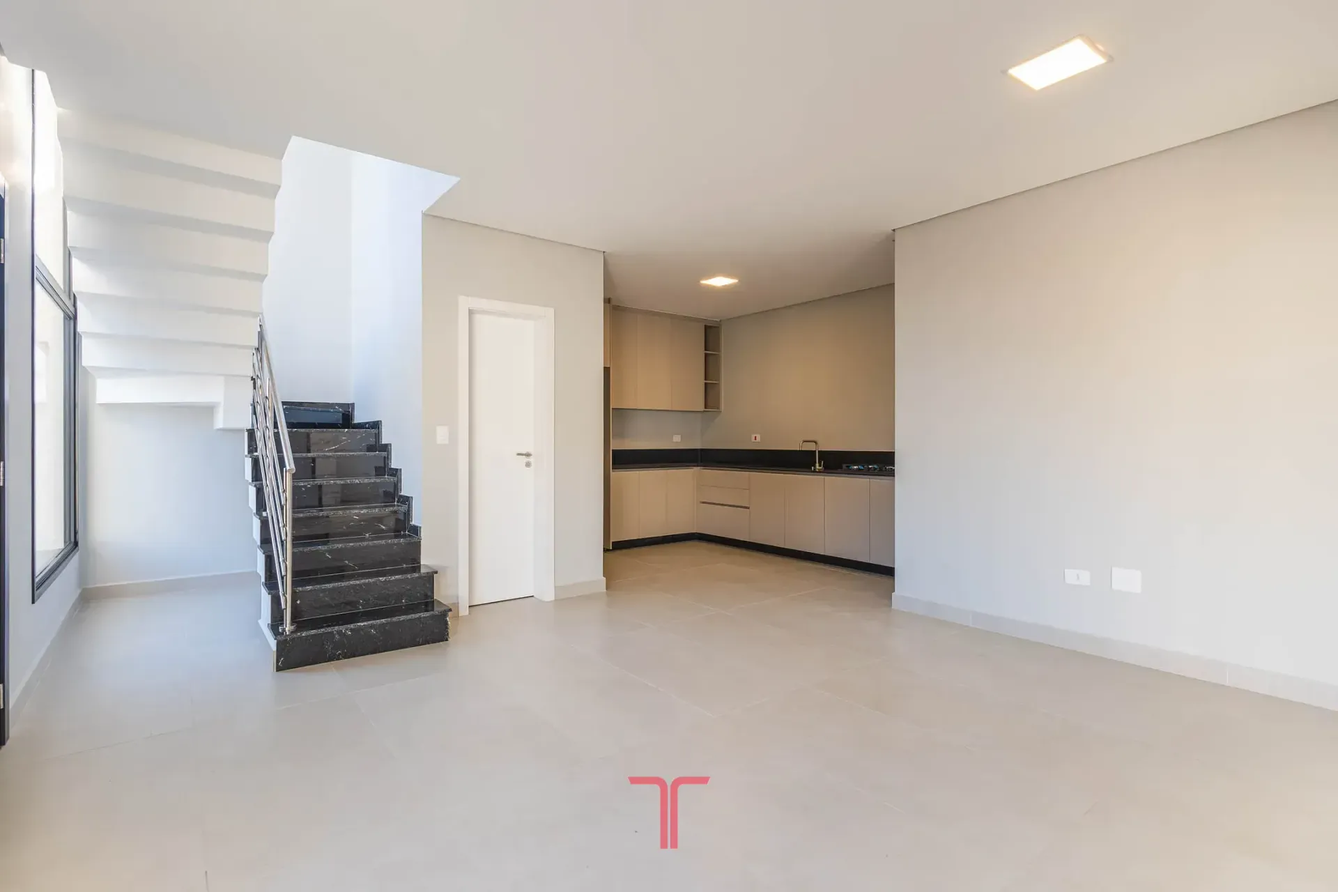 95 m² townhouse with 3 bedrooms and open kitchen