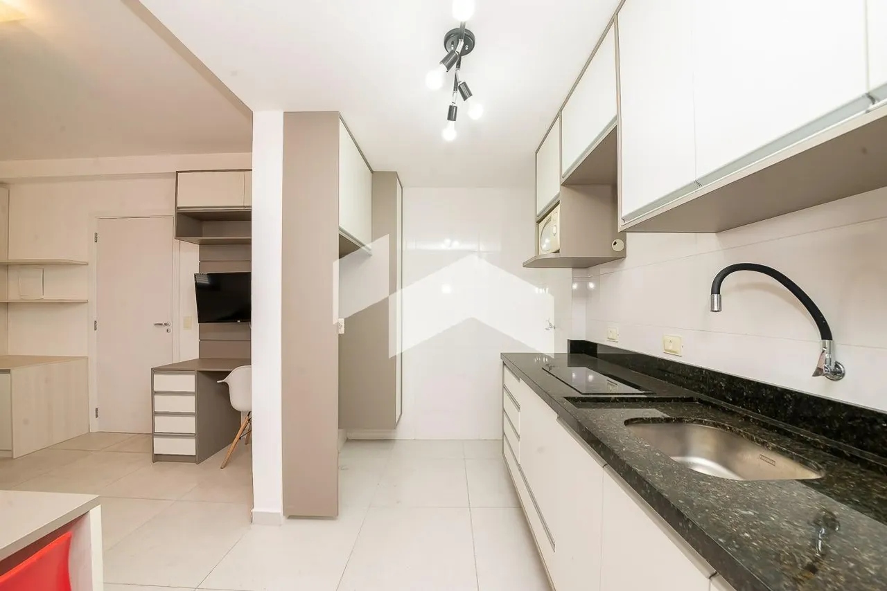 Studio mobiliado 28 m² com cozinha americana e vaga — photo 10