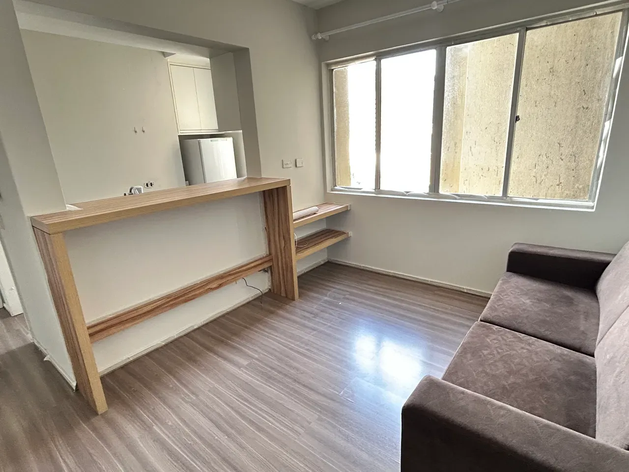 1 quarto e piso de madeira ou laminado: apartamento de 31 m² — photo 7