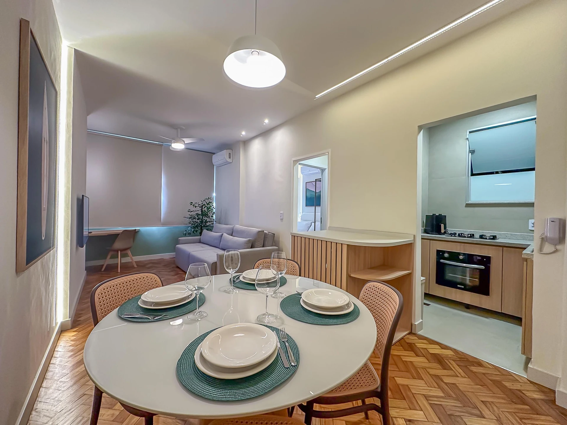 Furnished 45 m² apartment with 1 bedroom — photo 3