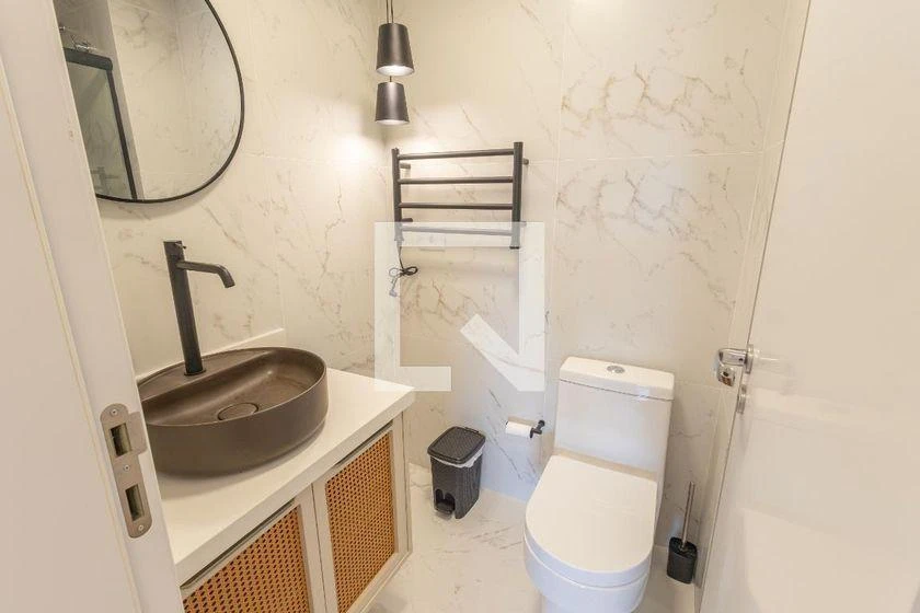 Furnished apartment, 43 m², with a washing machine — photo 36