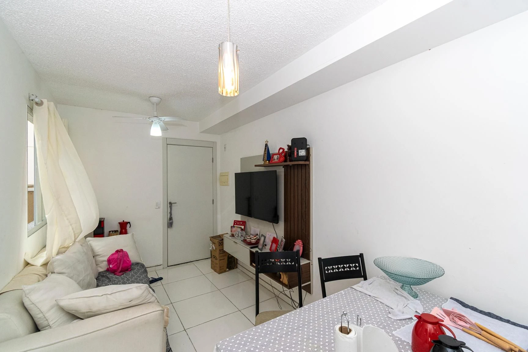 Home office in a 2-bedroom apartment, 42 m²