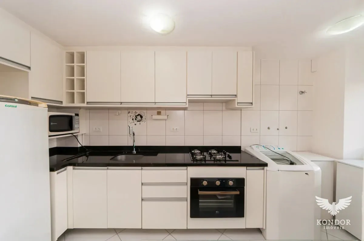 One-bedroom apartment with a washing machine in Curitiba — photo 4