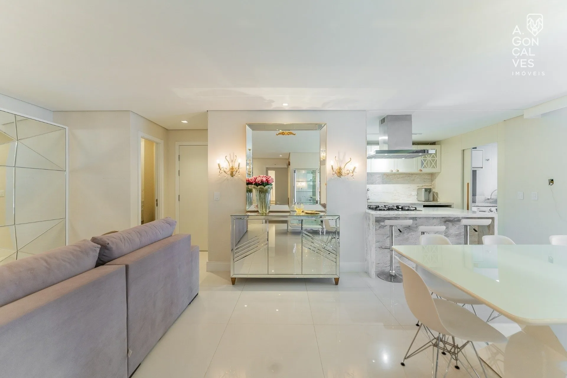 Apartamento mobiliado com 3 quartos e sacada com churrasqueira — photo 26