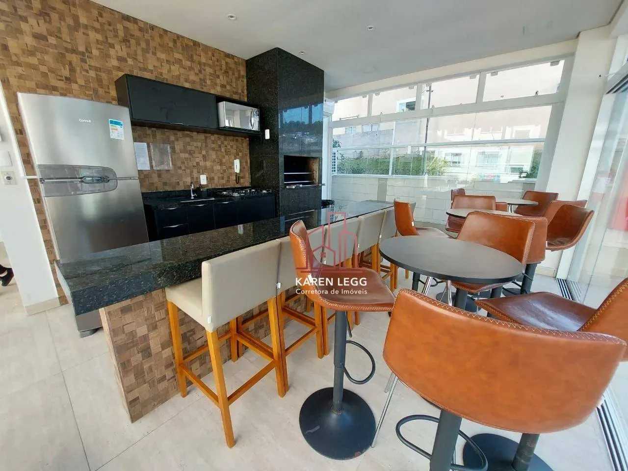 50 m² apartment with 2 bedrooms, 2 baths and balcony — photo 45