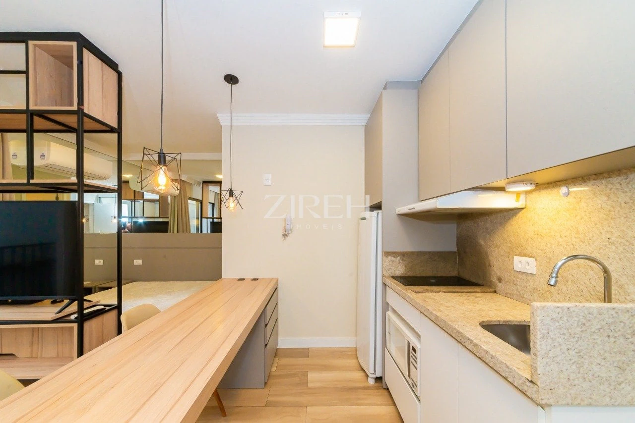 Apartamento mobiliado de 1 quarto com varanda de vidro — photo 13
