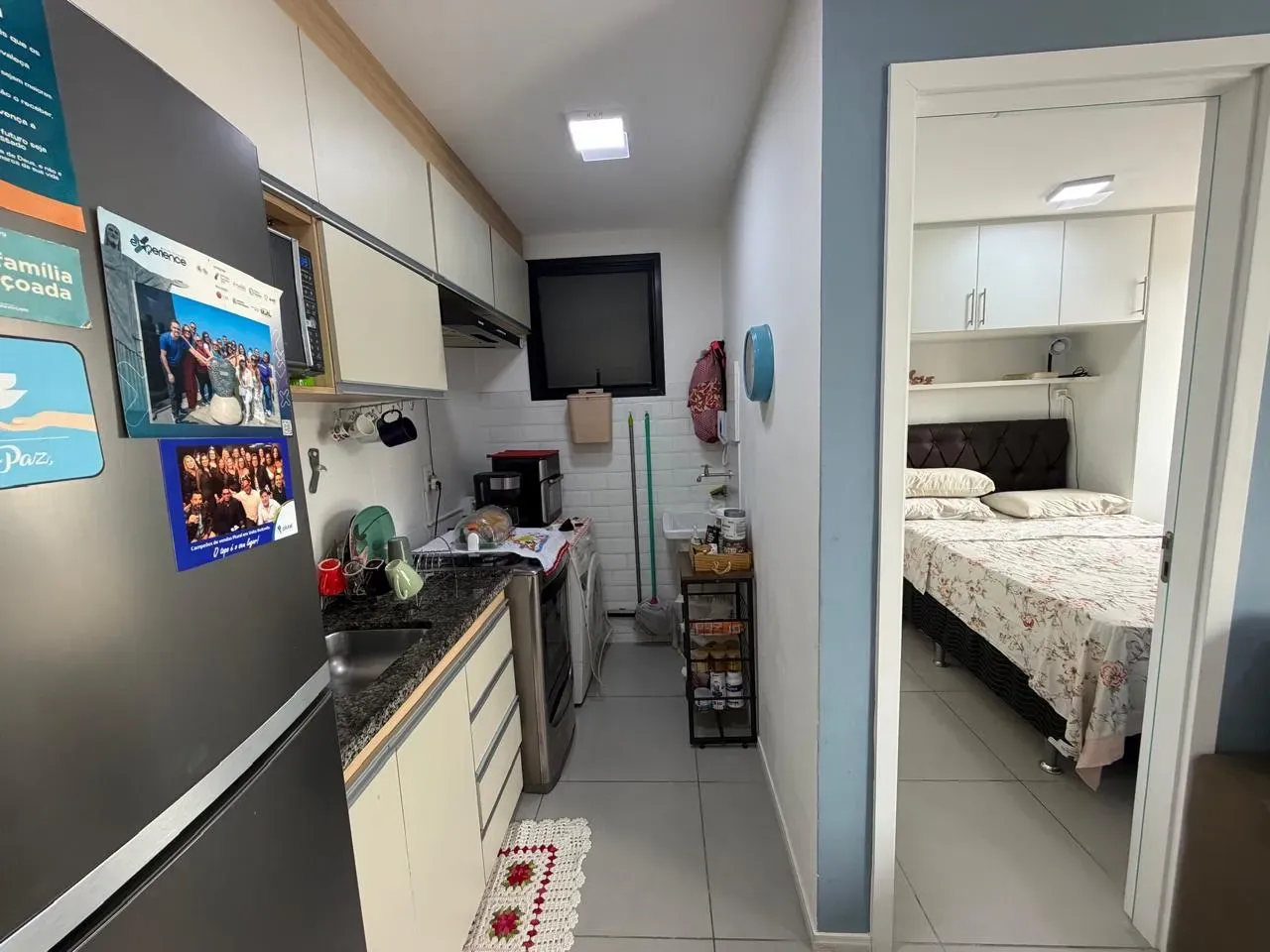 Walk-in closet in a 2-bedroom apartment, 40 m² — photo 6