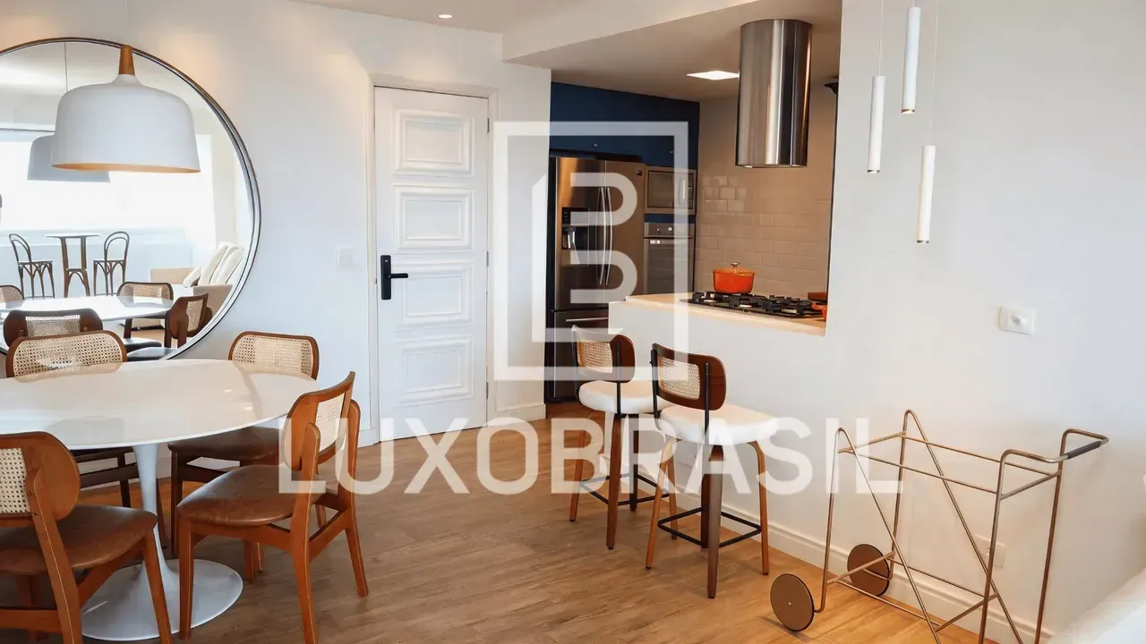 Furnished 3-bedroom apartment with open-plan kitchen — photo 9