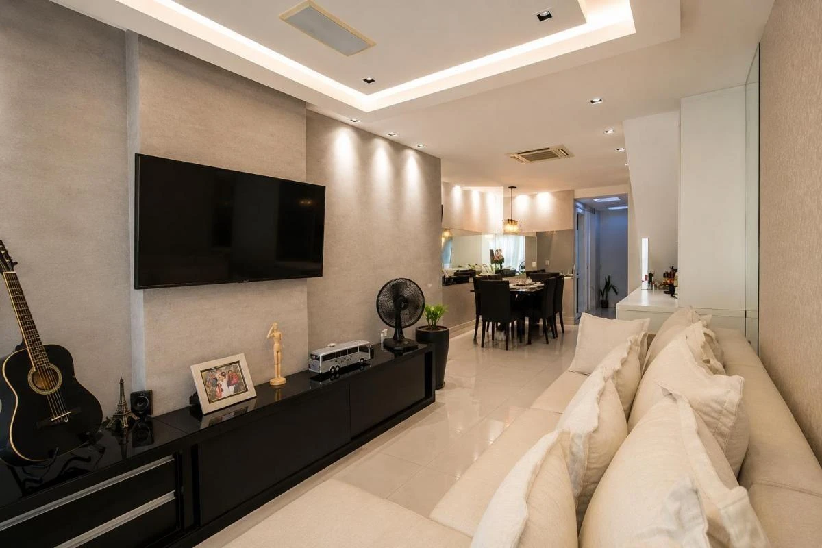 Furnished 189 m² apartment with 3 en-suite bedrooms and 2 parking — photo 6