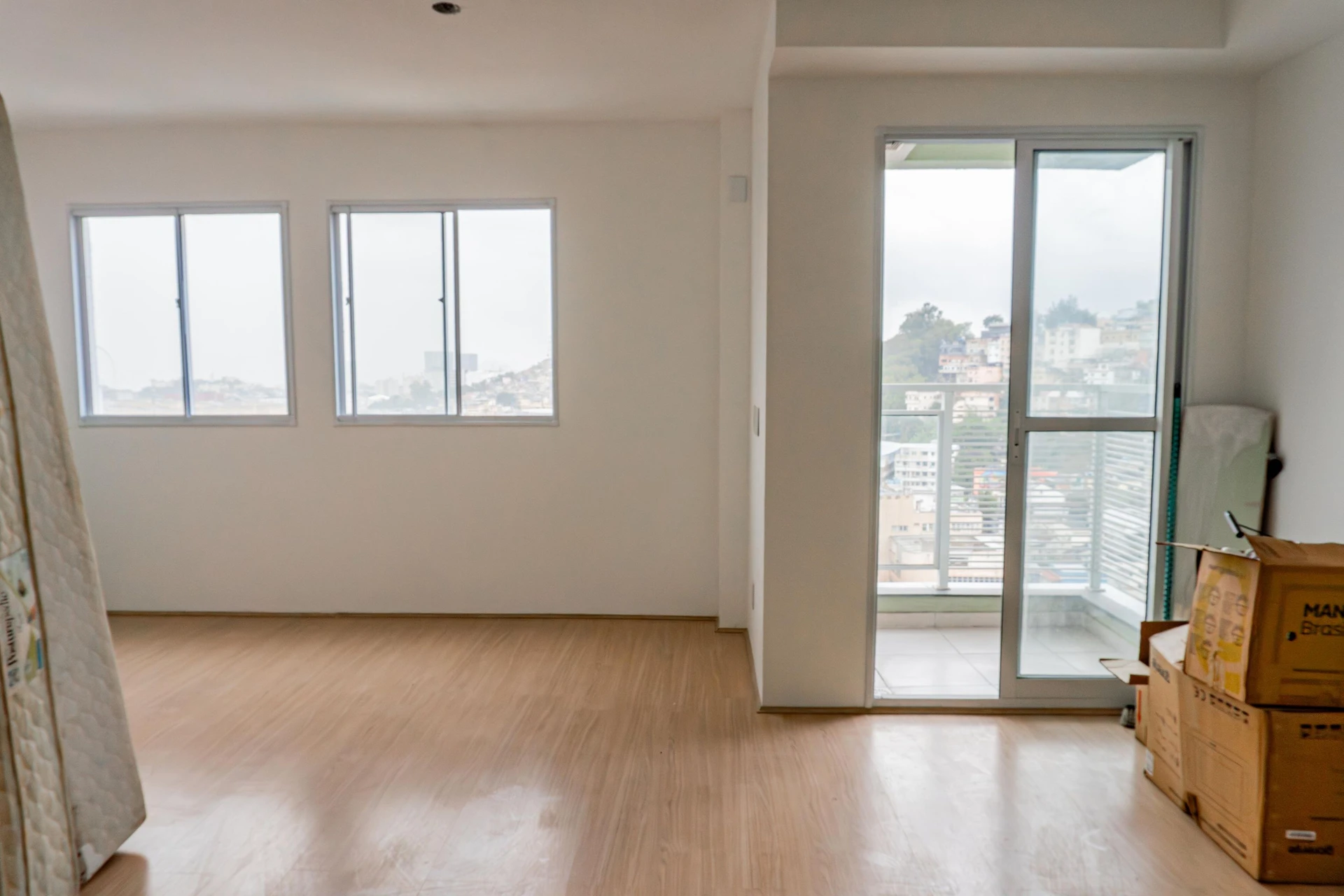Apartamento de 1 quarto com varanda e cozinha integrada — photo 12