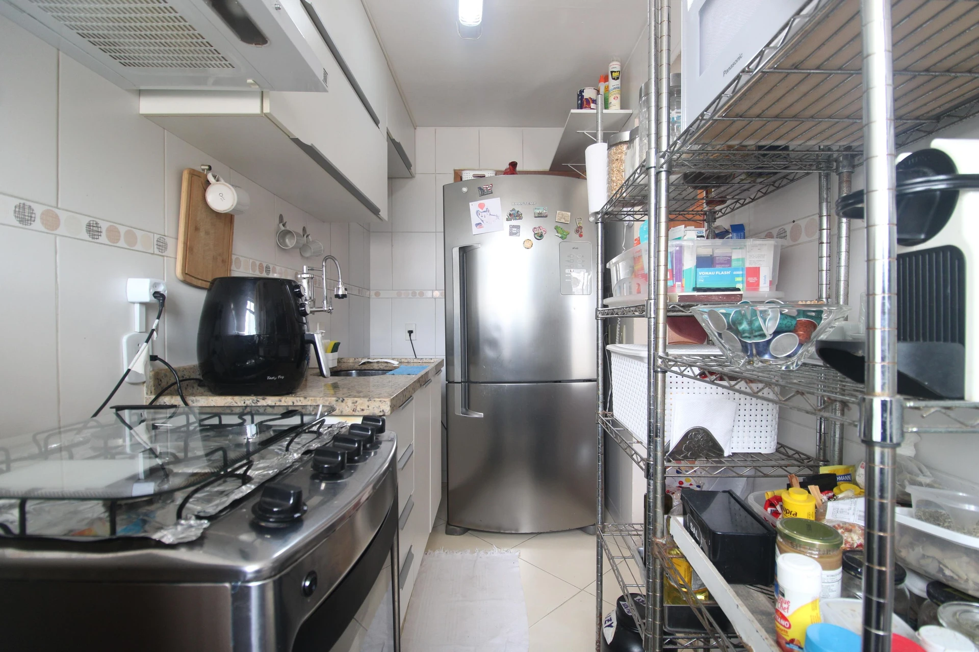 60 m² apartment with a washing machine and a mountain view — photo 22