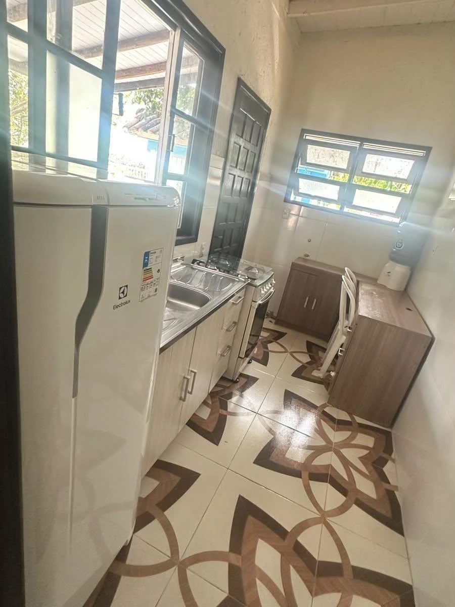 20 m² studio with 1 bedroom and a gas stove