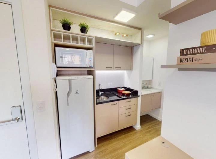 Furnished 23 m² apartment with 1 bedroom and no parking — photo 2