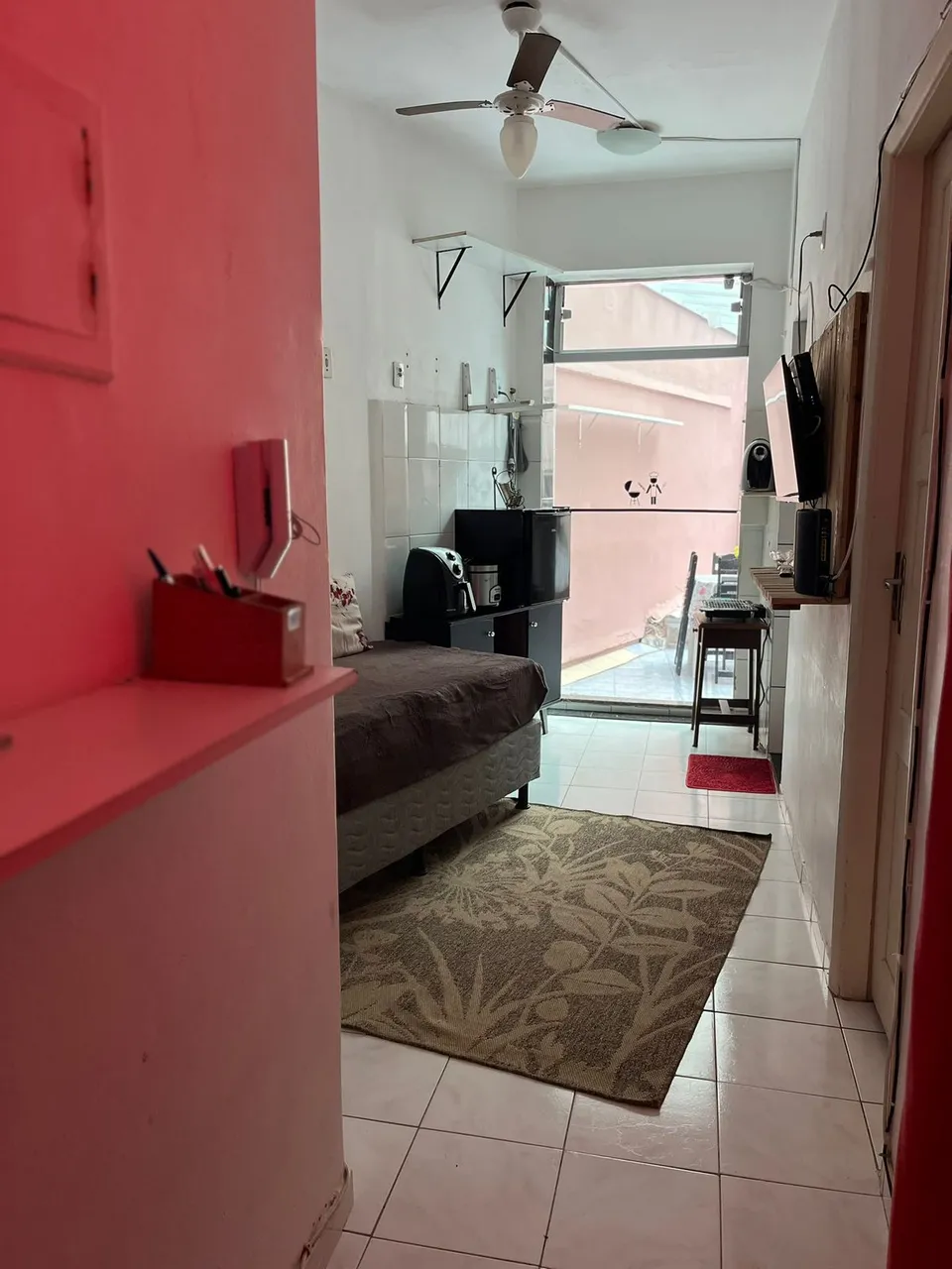 Studio kitnet with 1 bedroom, mini-kitchen, 1 bathroom — photo 5